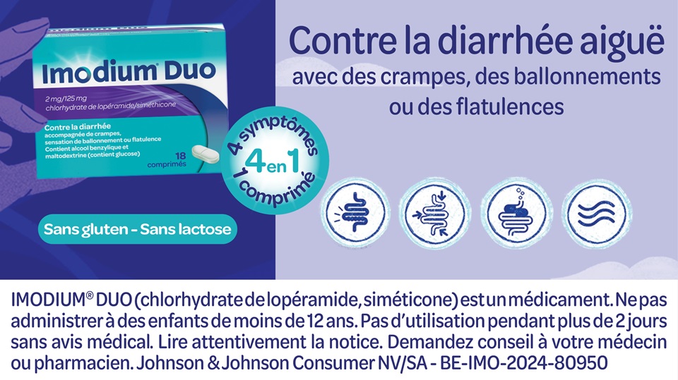 Koop Imodium Duo bij je online apotheek