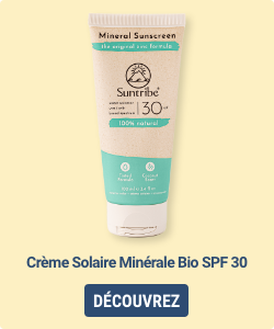 Suntribe Cr&egrave;me Solaire Min&eacute;rale Bio SPF 30 chez votre pharmacie en ligne PharmaMarket